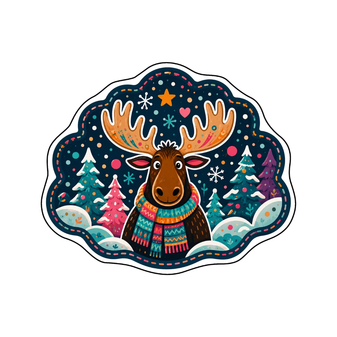 Irregular deer style rug living room