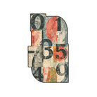 Johns inspired abstract rug living room