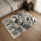 Melancholy style rug bedroom