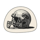 American football logo rug sports bar