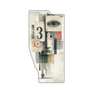 Johns inspired abstract rug living room