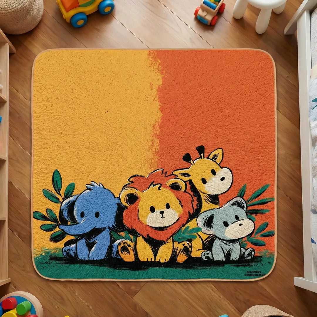 Animal kidsroom rug Kidsroom & Playroom