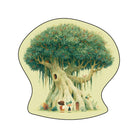 Irregular tree style rug kidsroom playroom
