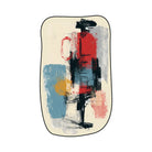 Rothko inspired abstract color rug living room