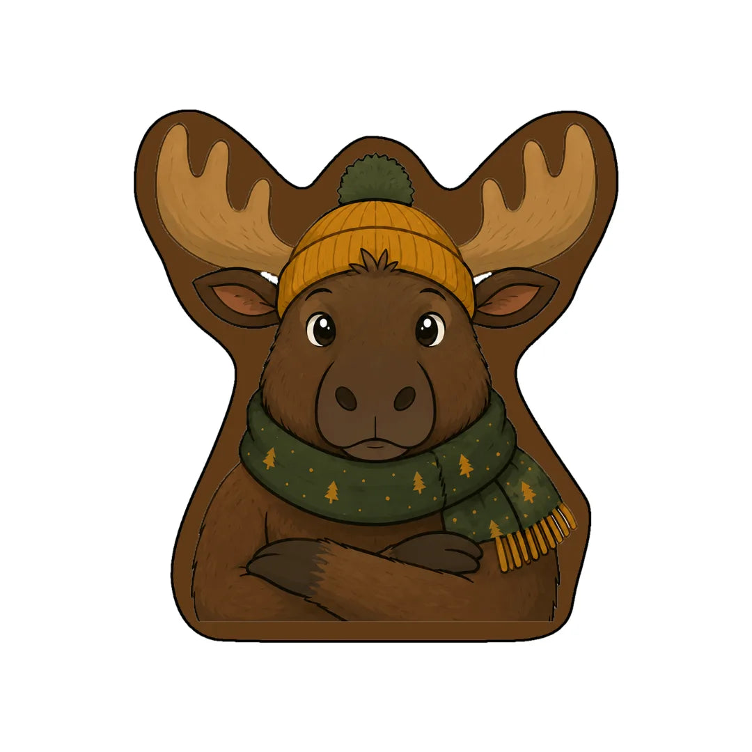 Irregular deer style rug living room
